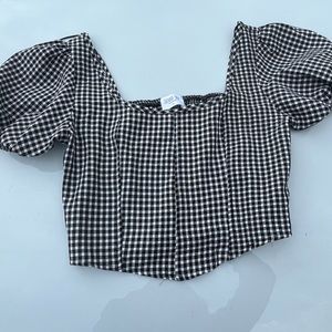 Sienna Sky Womens Plaid Top NWT